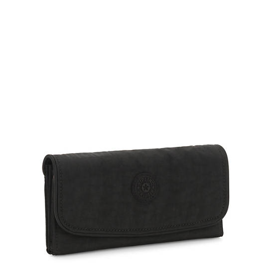 Kipling Money Land Snap Portefeuille Zwart | BE 1792MQ